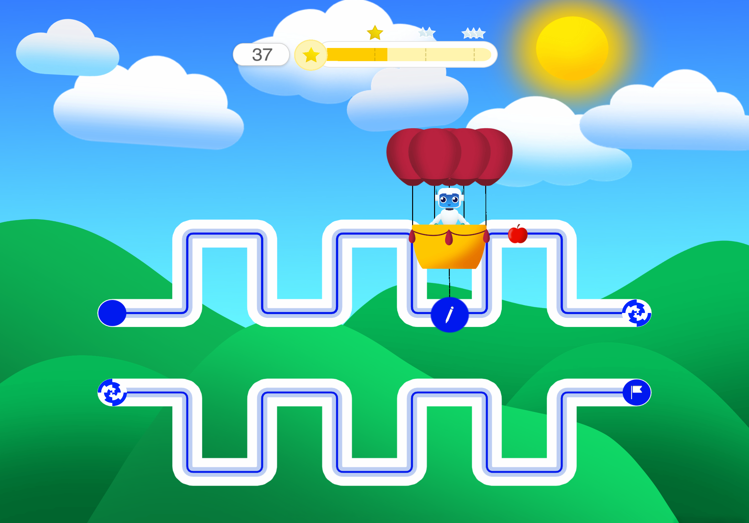 Dynamilis handwriting training game